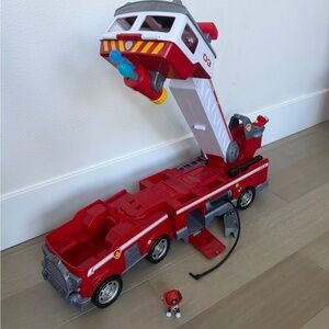 Paw Patrol Red and White Fire Truck with Ladder